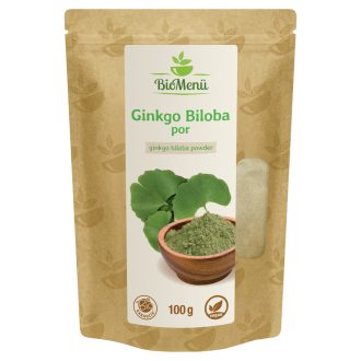 BioMenü Bio Ginkgo Biloba Pulver 100 g Produktbild