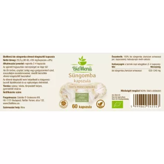 BioMenü Bio Löwenmähnenpilz Kapseln 60 Stk Produktbild