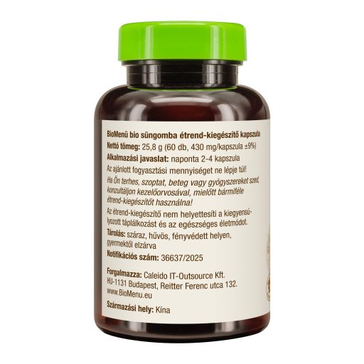 BioMenü Bio Löwenmähnenpilz Kapseln 60 Stk