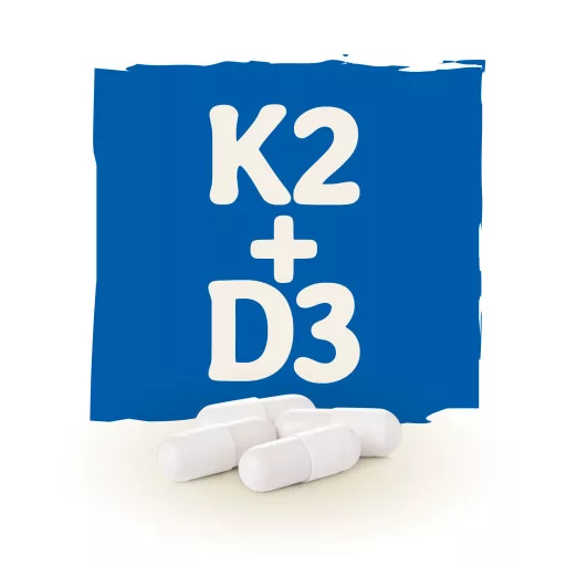 Caleido Vitamin K2+D3 Weichkapseln 90 Stk Rohmaterial