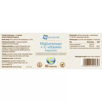 Caleido Hyaluronsäure + Vitamin C Kapseln 60 Stk Produktbild