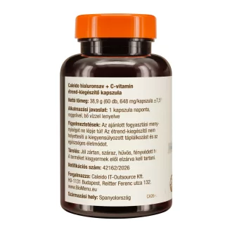 Caleido Hyaluronsäure + Vitamin C Kapseln 60 Stk Produktbild