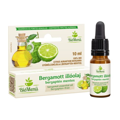 BioMenü Bio Bergamotte bergaptenfreies ätherisches Öl 10 ml