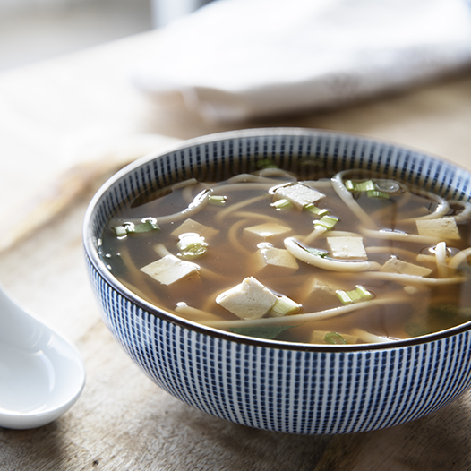 Misosuppe mit Kelp-Algen